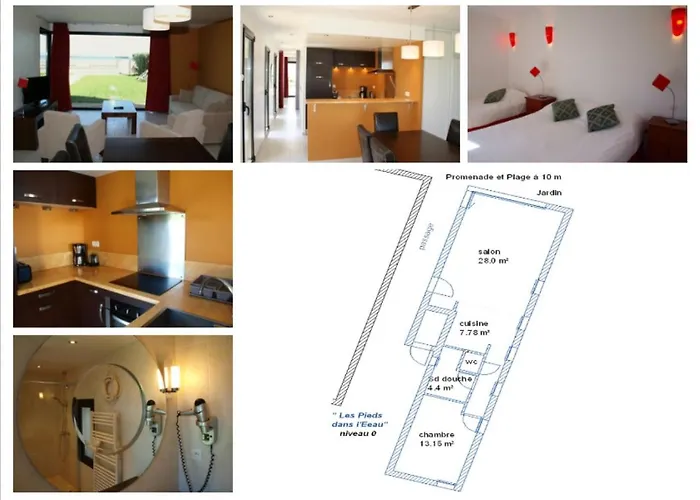 Ou Pieds Dans L'eau En Front De à , 3km D'arromanches, 10km De Bayeux Appartement Asnelles